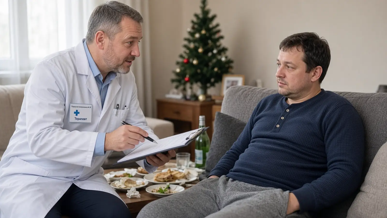 Консультация после праздничного запоя в Приволжске